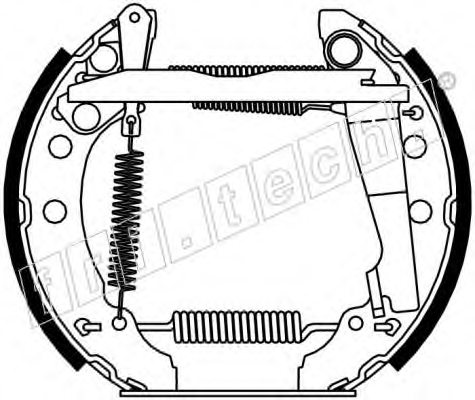 fri.tech. 16280 Brake Shoe Set